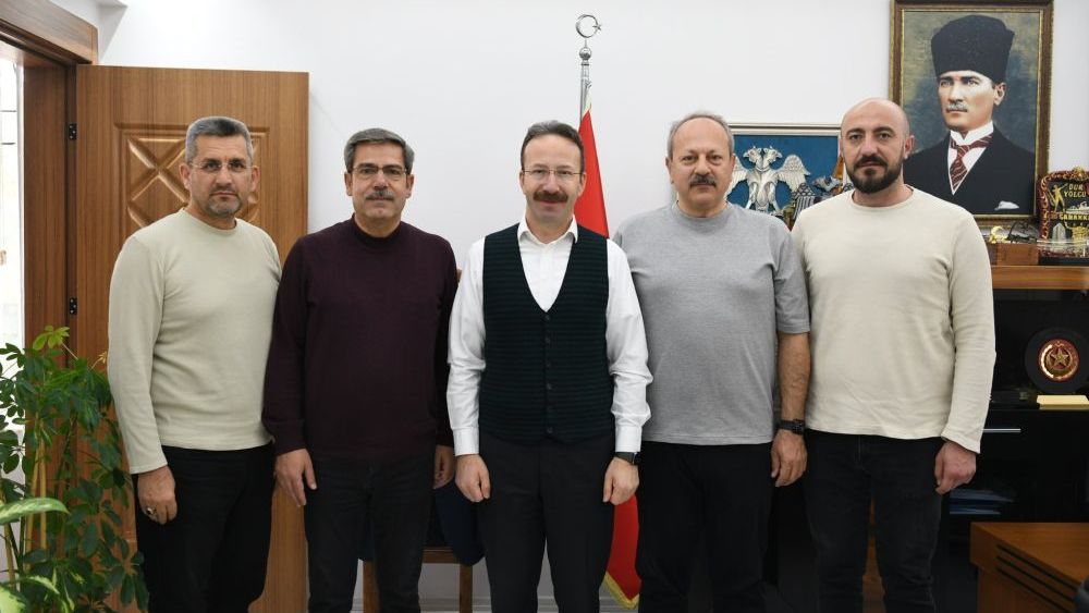 Selçuklu Belediyespor'dan Kaymakam Yamlı'yı ziyaret